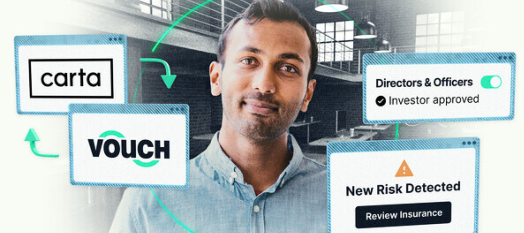 Vouch and Carta announce embedded partnership to enhance risk management for startups